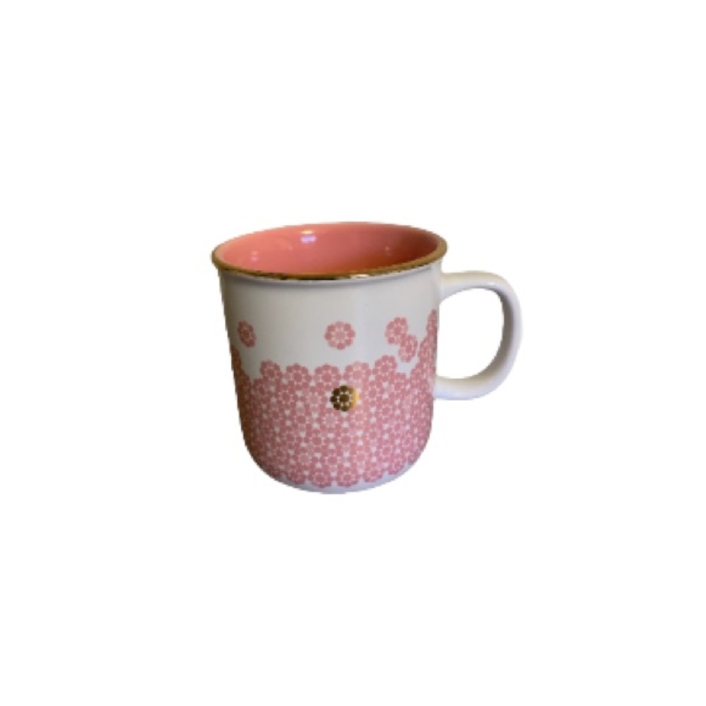 David’s Tea Floral Print Ceramic Mug